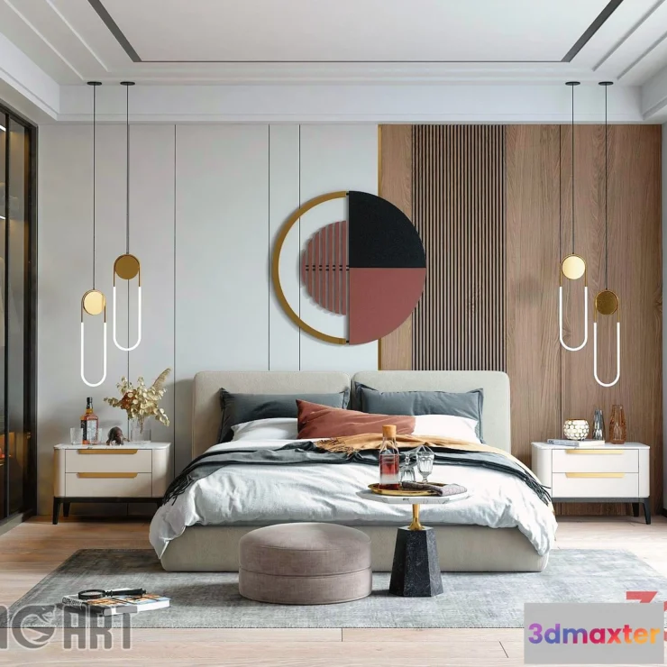 1190068 - BEDROOM - SCENES - 3D MODELS - 014