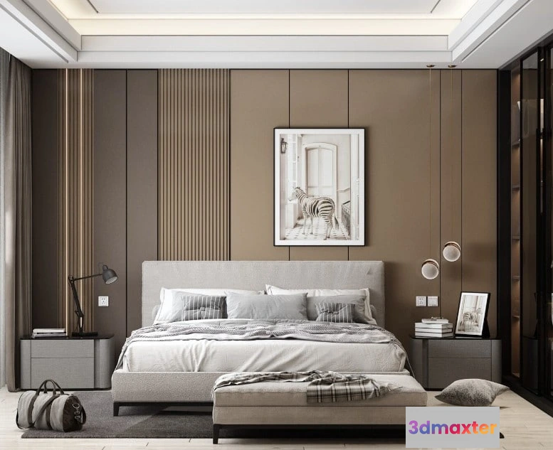 1190070 - BEDROOM - SCENES - 3D MODELS - 015