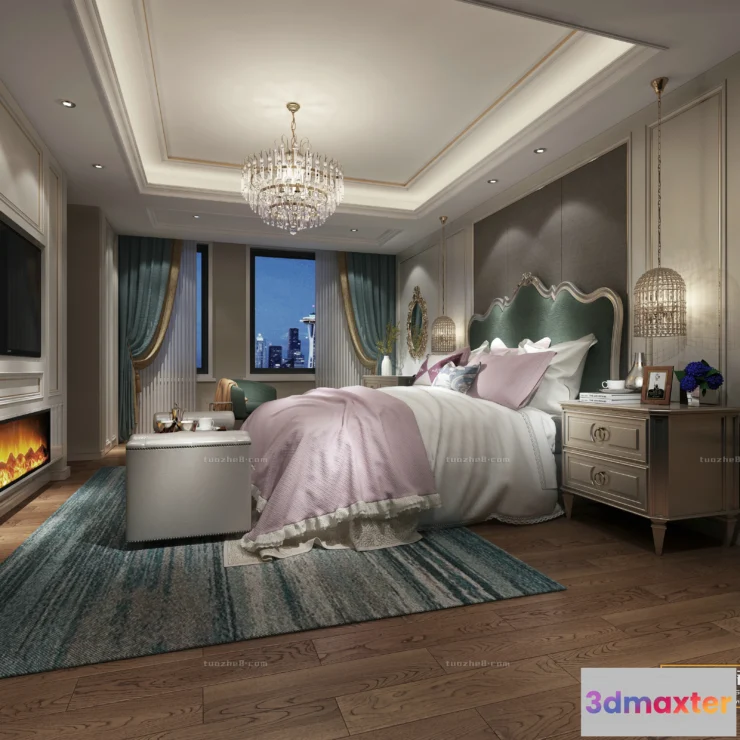 1211496 - Extension Interior - BEDROOM - EUROPEAN STYLES - 032