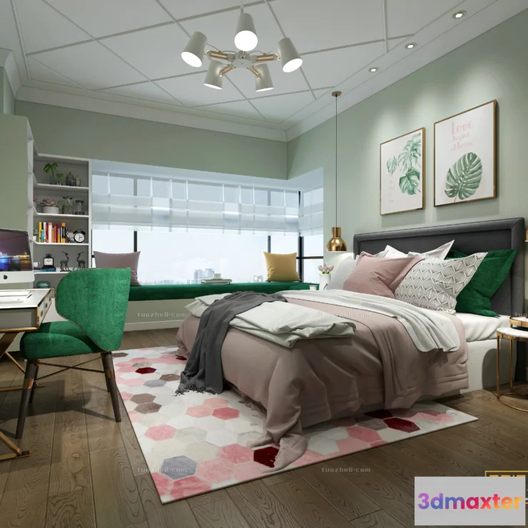 1211532 - Extension Interior - BEDROOM - NORDIC STYLES - 009