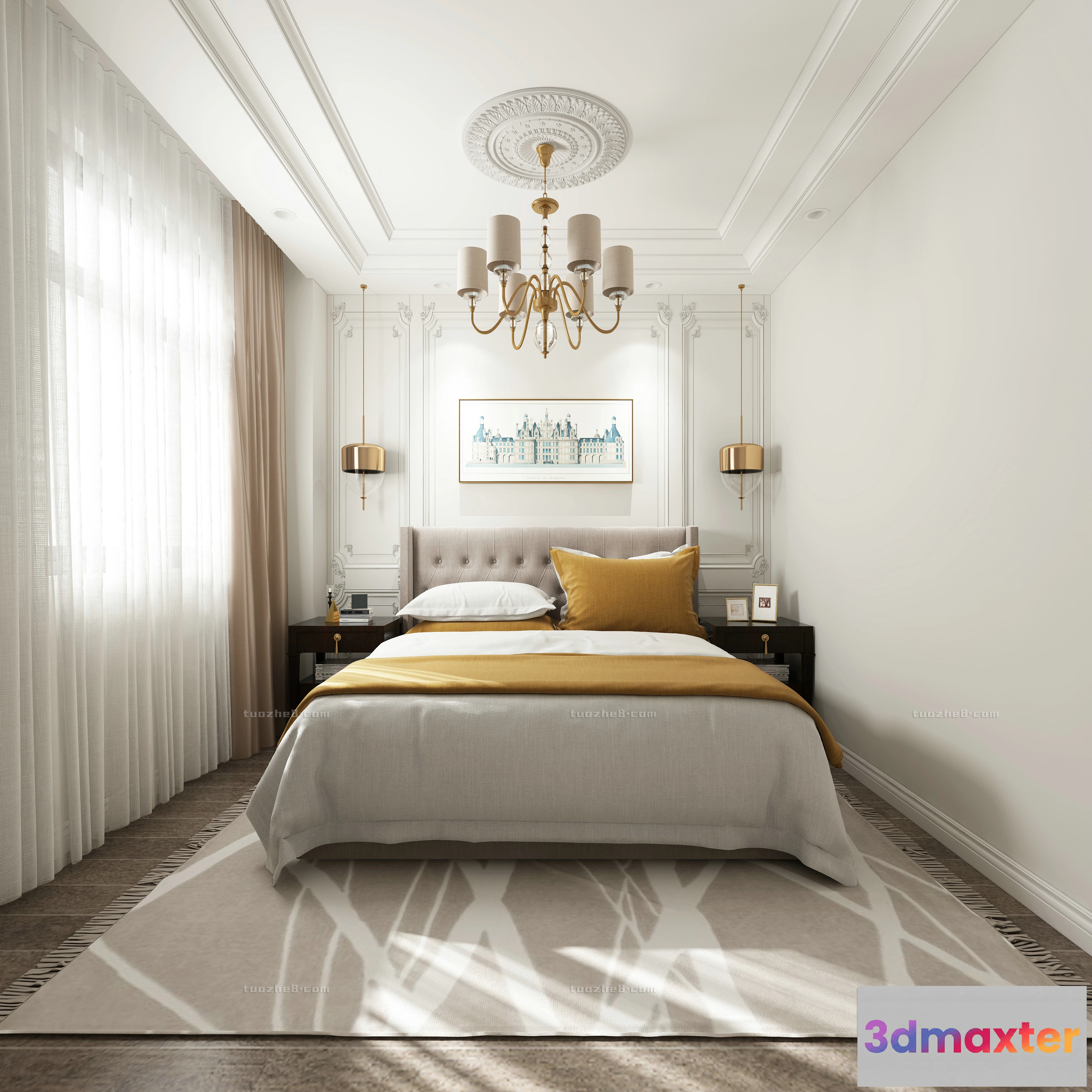 1211570 - Extension Interior - BEDROOM - AMERICAN STYLES - 002