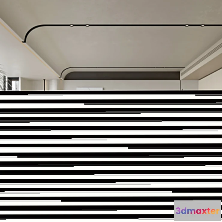 1224022 - BEDROOM - MODERN STYLE - 3D SCENE - 264