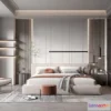 1224102 - BEDROOM - MODERN STYLE - 3D SCENE - 304
