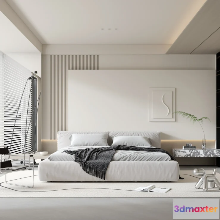 1224146 - BEDROOM - MODERN STYLE - 3D SCENE - 326