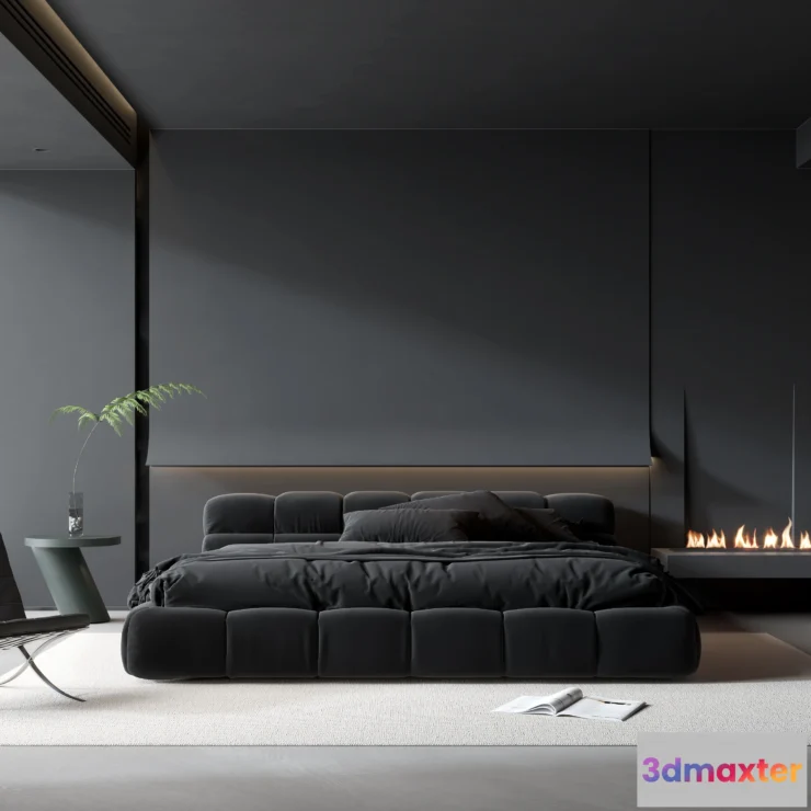 1224166 - BEDROOM - MODERN STYLE - 3D SCENE - 336