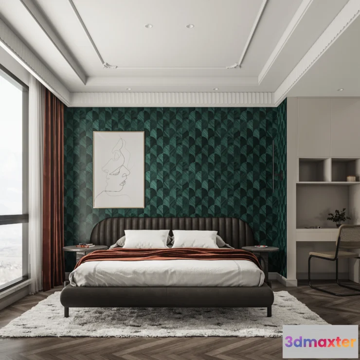 1230900 - CORONA SCENES - BEDROOM - 3703