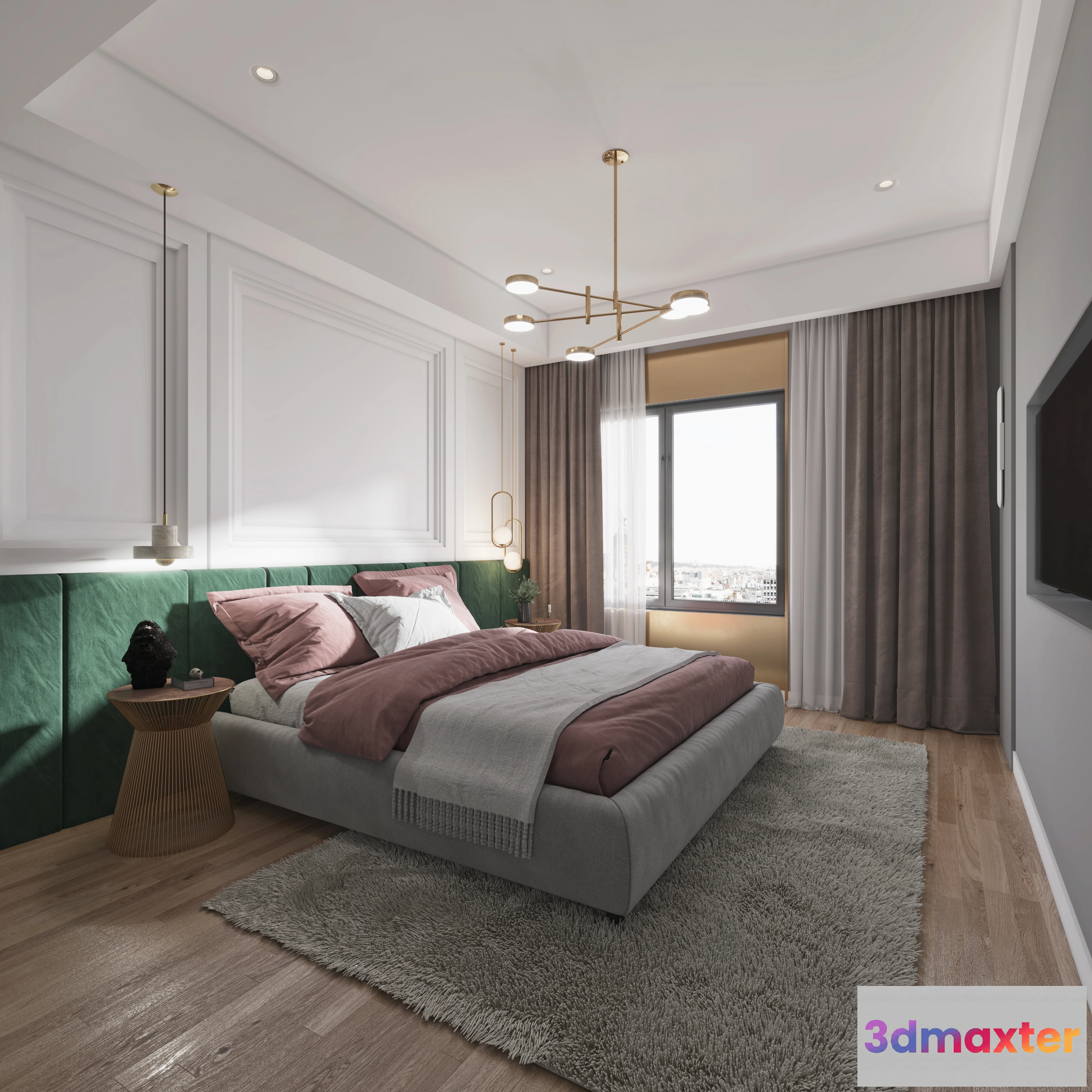 1230962 - CORONA SCENES - BEDROOM - 3734