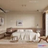 1241870 - BEDROOM - MODERN STYLE - VRAY  CORONA - 3D MODEL - 2059