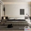 1241886 - BEDROOM - MODERN STYLE - CORONA - 3D MODEL - 2067