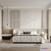1241892 - BEDROOM - MODERN STYLE - VRAY  CORONA - 3D MODEL - 2070