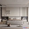 1241898 - BEDROOM - MODERN STYLE - VRAY  CORONA - 3D MODEL - 2073