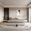 1241902 - BEDROOM - MODERN STYLE - VRAY  CORONA - 3D MODEL - 2075