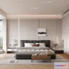1241904 - BEDROOM - MODERN STYLE - VRAY  CORONA - 3D MODEL - 2076