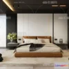 1241926 - BEDROOM - MODERN STYLE - VRAY  CORONA - 3D MODEL - 2087