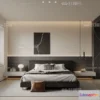 1241948 - BEDROOM - MODERN STYLE - CORONA - 3D MODEL - 2098