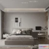 1241958 - BEDROOM - MODERN STYLE - CORONA - 3D MODEL - 2103
