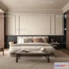 1241962 - BEDROOM - MODERN STYLE - VRAY  CORONA - 3D MODEL - 2105