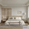 1242032 - BEDROOM - MODERN STYLE - VRAY  CORONA - 3D MODEL - 2140