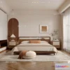 1242042 - BEDROOM - MODERN STYLE - VRAY  CORONA - 3D MODEL - 2145