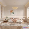 1242044 - BEDROOM - MODERN STYLE - VRAY  CORONA - 3D MODEL - 2146