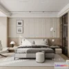 1242060 - BEDROOM - MODERN STYLE - CORONA - 3D MODEL - 2154