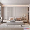 1242068 - BEDROOM - MODERN STYLE - VRAY  CORONA - 3D MODEL - 2158