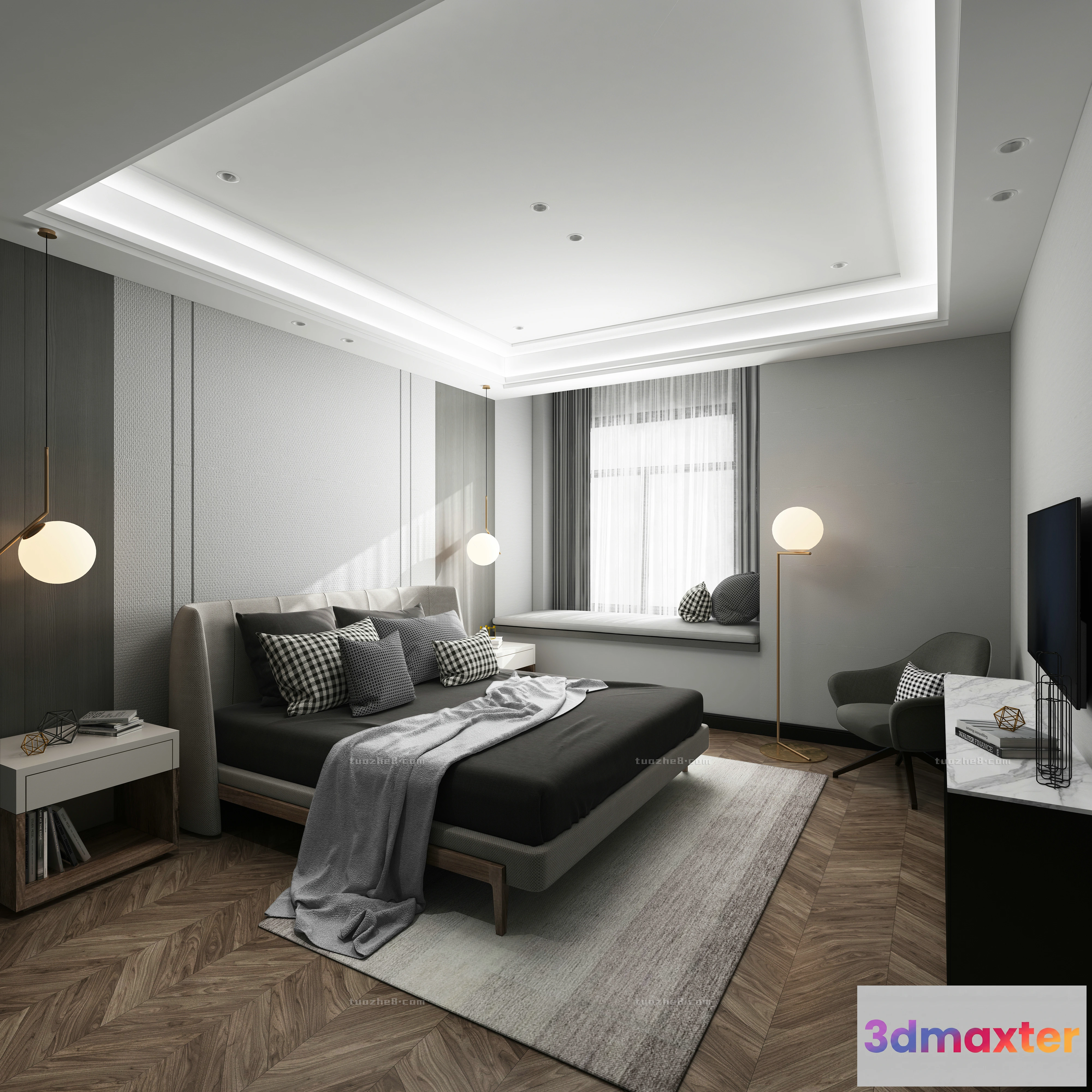 1252970 - Extension Interior - BEDROOM - MODERNSTYLES - 081