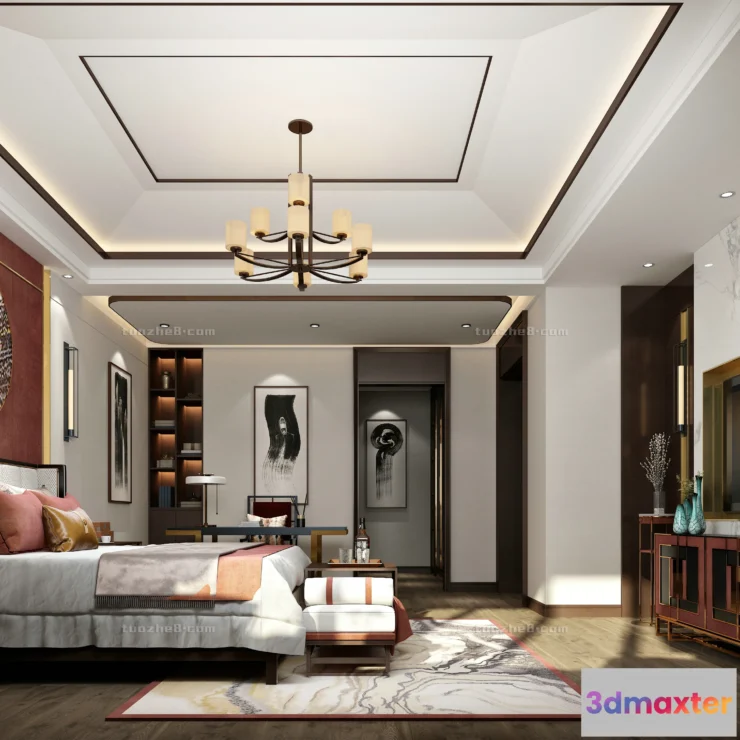 1253100 - Extension Interior - BEDROOM - CHINESE STYLES - 008
