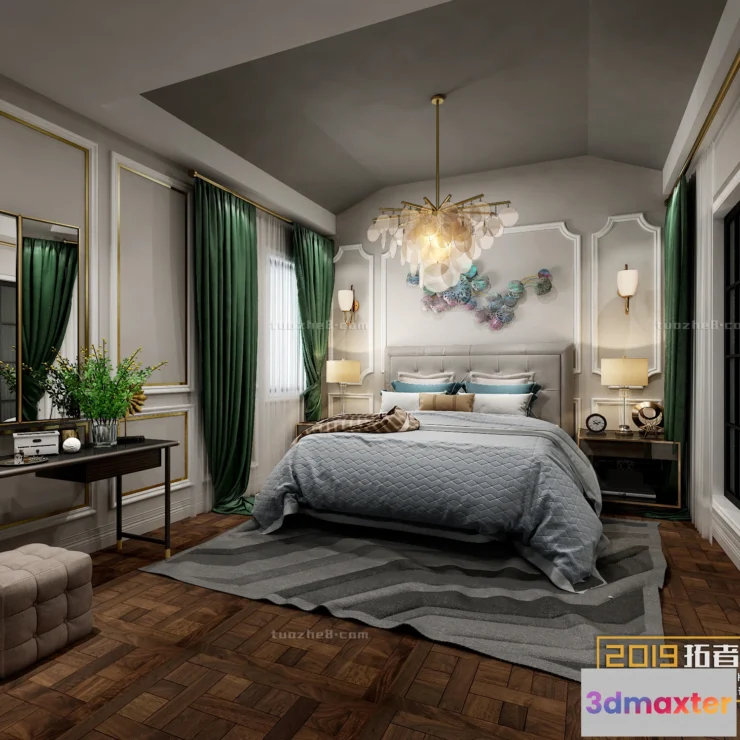 1253264 - Extension Interior - BEDROOM - EUROPEAN STYLES - 006