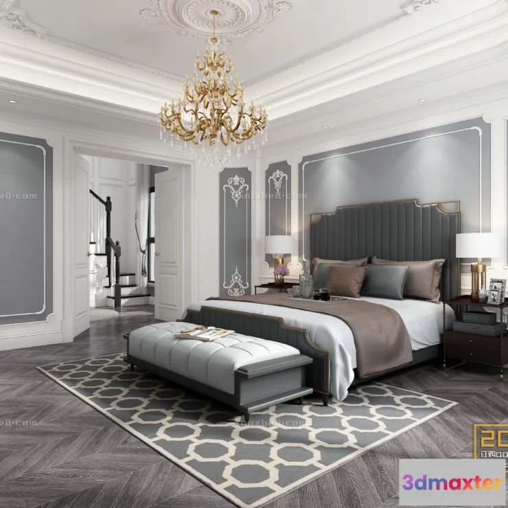 1253268 - Extension Interior - BEDROOM - EUROPEAN STYLES - 008