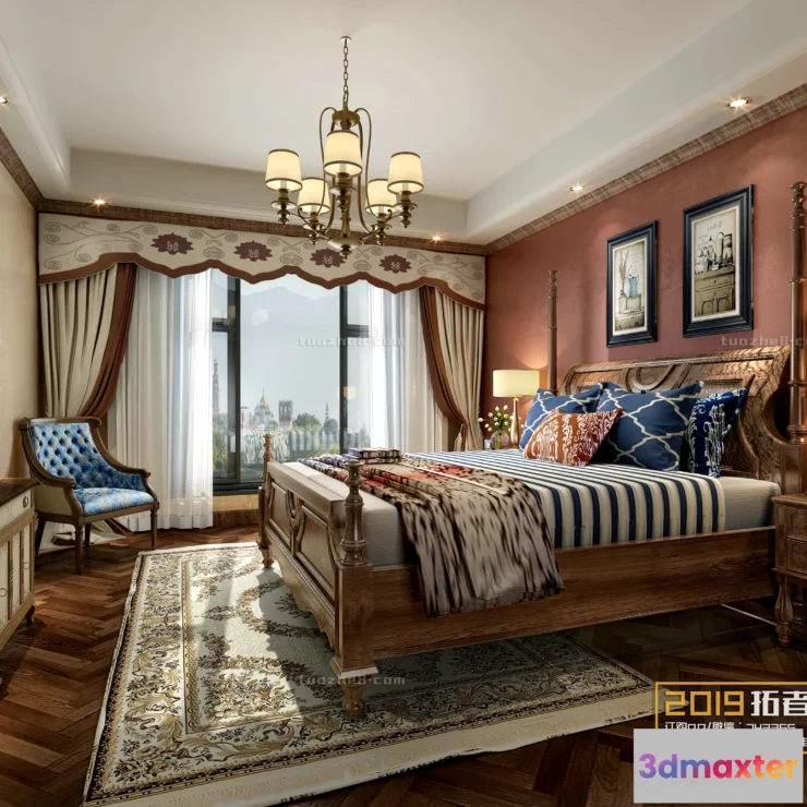 1253388 - Extension Interior - BEDROOM - AMERICAN STYLES - 001