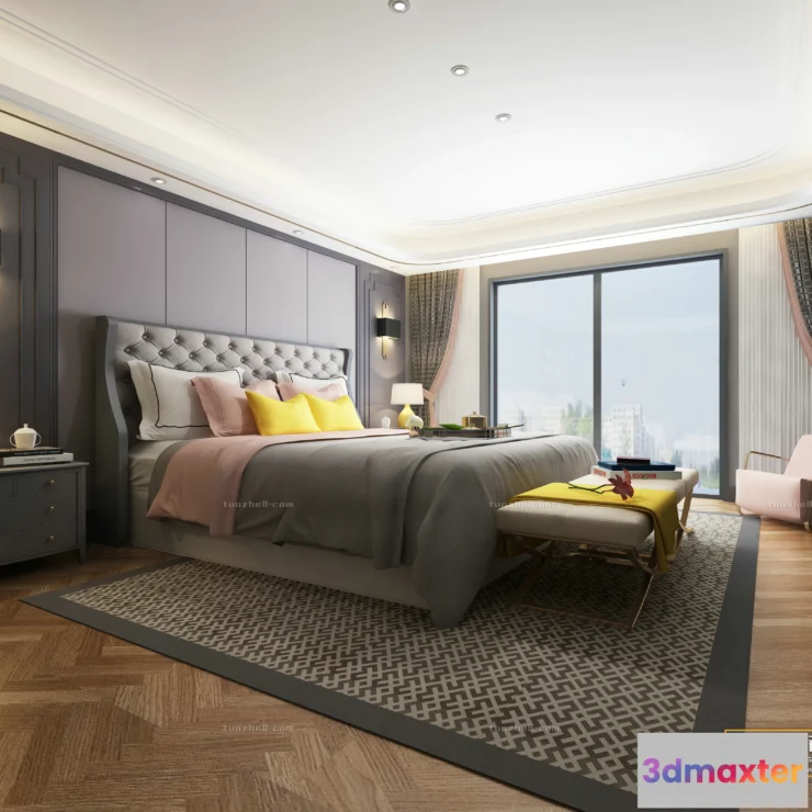 1253396 - Extension Interior - BEDROOM - AMERICAN STYLES - 005