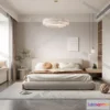 1358248 - Bedroom - 3D Interior Scenes - Modern Style - 3D Models - 097 3D Max