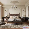 1359290 - Bedroom - 3D Interior Scene - French Style - 087 3D Max