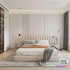 1360642 - Bedroom - 3D Interior Scenes - Modern Style - 3D Models - 133 3D Max