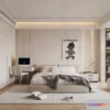 1361571 - Bedroom - 3D Interior Scenes - Modern Style - 3D Models - 146 3D Max