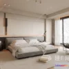 1362042 - Bedroom - 3D Interior Scenes - Modern Style - 3D Models - 152 3D Max