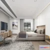 1363043 - Bedroom - Modern Style 3D Scenes - Interior Design - 002 3D Max