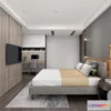 1363334 - Bedroom - Modern Style 3D Scenes - Interior Design - 006 3D Max