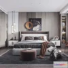 1364070 - Bedroom - Modern Style 3D Scenes - Interior Design - 017 3D Max