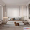 1365230 - Bedroom - Modern Style 3D Scenes - Interior Design - 035 3D Max