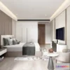 1365766 - Bedroom - Modern Style 3D Scenes - Interior Design - 043 3D Max
