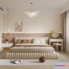 1366992 - Bedroom - 3D Interior Scenes - Modern Style - 3D Models - 224 3D Max