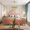 1368935 - Bedroom 3D Interior Scene Model - European Style - 008 3D Max