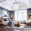 1369437 - Bedroom 3D Interior Scene Model - European Style - 015 3D Max