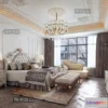 1370957 - Bedroom 3D Interior Scene Model - European Style - 037 3D Max