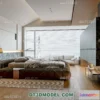 1371057 - Bedroom - Italian Style - Interior 3D Scene - 021 3D Max