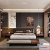 1371376 - Bedroom - 3D Interior Scene - Italian Style - 004 3D Max