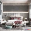 1371445 - Bedroom - Villas 3D Interior Scene - 3D Models - 059 3D Max