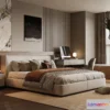 1371576 - Bedroom - 3D Interior Scene - Italian Style - 007 3D Max